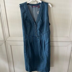 Denim Sleeveless Dress